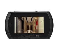 Telecamera Campanello 4,5 Pollici per Porta e Spia Videocamera per Porta Digitale con Videocamera Campanello Video con Videocamera Visione Notturna PIR Supporta la Registrazione