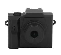 Telecamera Compatta, 1080p HD Largo Angolare Ad Angolo retrò Effetti Video Registratore Digitale da 0,96 Pollici con Cordino e Portachiavi, Monitoraggio in Tempo (Nessun ricordo)