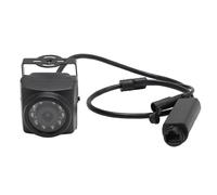 Telecamera con Illuminatore IR, Sensore di Immagine CMOS da 8 MP, Obiettivo da 3,6 Mm, Telecamera Grandangolare da 90 Gradi con Luce di Inondazione a Infrarossi per Telecamera di