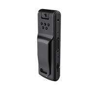 Telecamera corporea, Mini telecamera HD 1080P Visione notturna a infrarossi Telecamera for corpo piccolo Obiettivo rotante a 180 ° Sport all'aria aperta DV DVR Videoregistratore