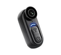 Telecamera da Corpo da 2 Pollici, Impermeabile, Azionabile con il Pollice, A Mani Libere, Ideale per Ciclismo, Viaggi e Avventure All'Aria