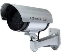Telecamera da esterno finta dummy cam 30 finti led con lampeggiante IR infrarossi design professionale CCTV MWS (1)