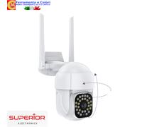 Telecamera Da Esterno Motorizzata SUPERIOR Funzione Seguimi Allarme Led FULL HD