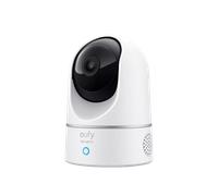 eufy Security IndoorCam telecamera wifi interno, 2K Pan & Tilt, Videosorveglianza con AI per Riconoscimento Persone/Animali, Assistenza Vocale, Visione Notturna, MicroSD non Inclusa