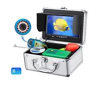 Telecamera da pesca, Attrezzatura da pesca subacquea 20M / 40M 7quot; Rilevatore di pesci con schermo TFT Fotocamera impermeabile 1000TVL portatile for trovare grandi pesci(7 Inch - 20M Cable)