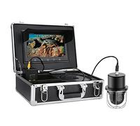Telecamera da pesca subacquea, display da 10 pollici a 360 gradi telecamera rotante 20 LE DS Videocamera per la pesca subacquea per pesci IP68. Impermeabile