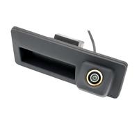Telecamera di backup AHD Golden Fish Eye Maniglia Del Camion Telecamera Posteriore Per Jetta Per Vento MK6 A6 5C6 2011~2018 Auto(Black b)