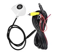Telecamera di Backup per Auto Universale, Telecamera per Retromarcia per Auto Impermeabile IP67 con Ampia Visione Notturna, Telecamera di Backup per Auto CCD(bianca)