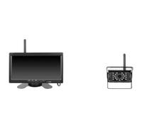 Telecamera Di Backup Per Camion Autobus Camper Rimorchi Escavatori Monitor Per Auto Wireless 7 Pollici Display 12 V-24 V Telecamera Per La Retromarcia(With 1 Camera)