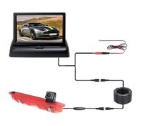 Telecamera Di Backup Per Kangoo 2007 2008 2009 2010 2011 2012 2013 2014 2015-2021 Telecamera Per Retromarcia Luce Freno HD Monitor Da 4,3 Pollici(Folding screen)