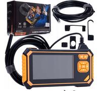 Telecamera di Ispezione 1080P LCD Endoscopio Officina Auto LED USB Supporto