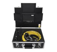 Telecamera di ispezione del tubo da 30 m con schermo LCD TFT da 7 pollici e sonda video di scarico per fognatura DVR per indagine sulla conduttura del tetto della soffitta della parete del pavimento