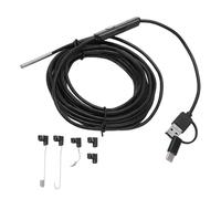 Telecamera di ispezione dell'endoscopio Kuuleyn AN100-3.9, telecamera di ispezione dell'endoscopio HD 3,9 mm, manipolo del tubo, endoscopio a LED, atto per l'industria (Filo duro 3,5 m)