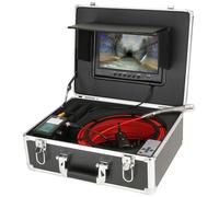 Telecamera di ispezione DVR 9 "di monitoraggio delle condutture fognarie, IP68 AHD 1080P sistema endoscopico industriale di tubazioni di drenaggio, con 12 luci LED 16 GB, telecamera di ispezione con