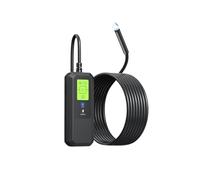 Telecamera di ispezione endoscopica for tubature e fognature con doppio obiettivo da 8 mm 1440P, Wi-Fi, for auto Android/IO/S, di alta qualità, industriale(1m,Dual Lens)