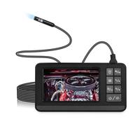 Telecamera di ispezione endoscopica industriale a doppia lente LCD da 4,3" con luce HD 1080P IP67 impermeabile periscopio LED for auto fognaria(5m,8mm Dual lens)