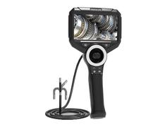 Telecamera di ispezione, Endoscopio industriale con telecamera di ispezione articolata a 4 vie con rotazione di 720° 6 mm for scarico fognario dell'auto