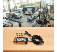 Telecamera di ispezione periscopio industriale a doppia lente HD 1080p da 43 pollici con schermo LCD Ip67 impermeabile endoscopio Snake Scope con flessibile (Double HEAD10M)