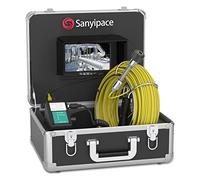 Telecamera di Ispezione Tubi 30M, Videocamera per Ispezione Tubi con la funzione DVR Industrial Drenare Endoscopio Rilevatore di Tubi con Schermo LCD da 7" Scheda SD 8G per Conduttura Ispezioni