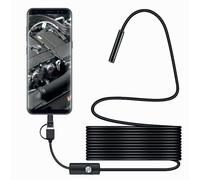 Telecamera di ispezione USB 3 in 1 dell'endoscopio a 6 LED per cellulare