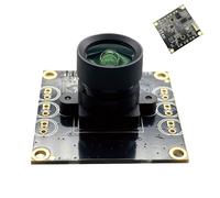 Telecamera di monitoraggio di sicurezza | Modulo telecamera | Capacità grandangolare | Accessorio per apparecchiature webcam per visione notturna | Grandangolo ad alta velocità 30 Fps |