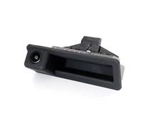 Telecamera di parcheggio adatta per B&MW Serie 3 Serie 5 X5 X6 E39 E60 E70 E82 HD visione notturna impermeabile auto Reverse Backup Tronco maniglia fotocamera parcheggio (colore: traiettoria dinamica)