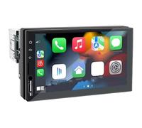 Telecamera Di Retromarcia Autoradio 1 Din Carplay Android Auto Lettore Multimediale HD 7'' Touch Screen Ingresso FM AUX Bluetooth MirrorLink Universale(Car Radio Only)
