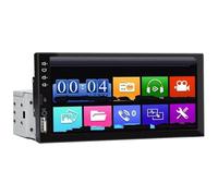 Telecamera Di Retromarcia Autoradio 7 Pollici 1 Din Lettore MP5 Touch Screen Multimedia FM ISO Ingresso Aux Alimentazione Bluetooth USB Universale(Control and Camera)