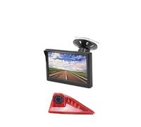 Telecamera di retromarcia Monitor Lcd Tft Da 5 Pollici Per Auto Con Ventosa E Supporto, Telecamera Impermeabile Per Luce Freno Per Bmw M3