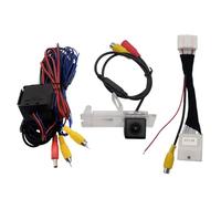 Telecamera Di Retromarcia Per Clio 4 IV Per MK3 Per MK4 2012-2018 E Schermo Fisheye Dynamic Trajectory HD Telecamera Per La Visione Posteriore Dell'auto Telecamera Posteriore(No LED)