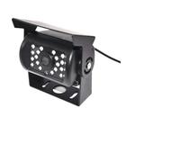 Telecamera di retromarcia Telecamera CCD HD Impermeabile per Camion, Rimorchio, Camping-Car, Robusto, Visione Notturna Infrarossi Telecamera Posteriore Auto(Nolines(4Pin))