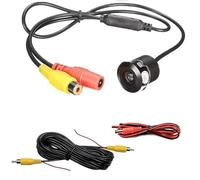 Telecamera di retromarcia Telecamera Retromarcia Per Auto 18.5 Visione Notturna Automatica IP68 Monitor Backup CCD LED Impermeabile Retrocamera Telecamera per Auto