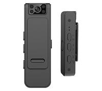 Telecamera di riduzione del Rumore | Fotocamera Indossata sul Corpo 1080P,Fotocamera Indossata dal Corpo 1080P con Regolazione a 180 ° per Il vlogging