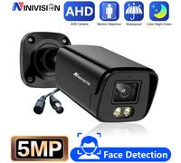 Telecamera Di Sicurezza Analogica CCTV Cablata Da 8Mp Visione Notturna a Colori