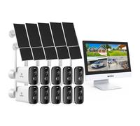 Telecamera di sicurezza ANNKE 4MP Wi-Fi monitor 12'' visione notturna a colori