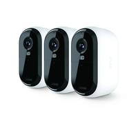 Telecamera di sicurezza Arlo Essential sorveglianza per esterni 2K 2K, pacco da 3 [VMC3350-100EUS]