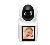 Telecamera di Sicurezza con Schermo WiFi2.4G Bluetooth Bidirezionale (Spina europea)