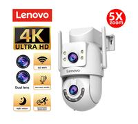 Telecamera Di Sicurezza Esterna Lenovo Telecamera IP 4K HD Con Doppia Lente PTZ