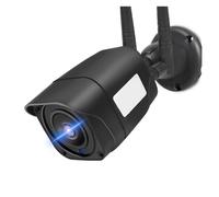 Telecamera di sicurezza esterna Telecamera IP 4G SIM Card 5MP HD Telecamera di sicurezza bullet GSM Custodia metallica esterna Telecamera Sorveglianza CCTV P2P per la sicurezza domestica interna/ester