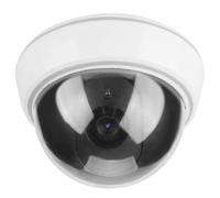 Telecamera di sicurezza falsa dell'ABS per il cortile del garage | Nessun cablaggio richiesto per la sicurezza di appartamenti di lavoro domestico, costruzione ABS resistente alle intemperie