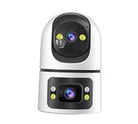 Telecamera di sicurezza interna WiFi doppia lente motion tracking comunicazione