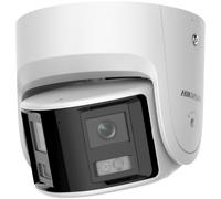 Hikvision DS-2CD2346G2P-ISU/SL (2,8 mm)(C) Turret 4 megapixel telecamera di sorveglianza, illuminazione fino a 30 m, telecamera di sicurezza professionale, fotocamera Acusense con filtro falso