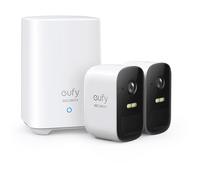 Telecamera di sicurezza IP EUFY Cam 2C + HomeBase 2, da Interno ed esterno, Sì, Funzione visione notturna, Microfono integrato, Sistema di alimentazione: Batteria
