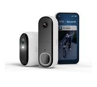 Telecamera di sicurezza per esterni Arlo Essential 3 - 1 telecamera 2K + 1 videocitofono HD
