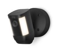 Telecamera di sicurezza Ring Spotlight Cam Pro Plug-In - sorveglianza connessa in rete per esterno resistente agli agenti atmosferici colore [Giorno e notte] 1080p audio wireless Wi-Fi [8SC1S9-BEU3]