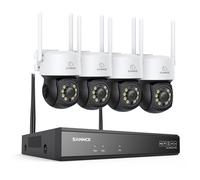 Telecamera di sicurezza SANNCE NVR audio bidirezionale visione notturna a colori