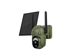 Telecamera di sicurezza solare 4MP 4G Wireless esterno Rilevamento esseri umani/animali impermeabile IP66 a 2 vie Rilevamento del movimento(4MP 4G Add 32G)