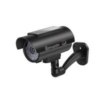 Telecamera di sicurezza solare Fake Solar Camera Outdoor CCTV Simulazione di sorveglianza Telecamera fittizia Proiettile di protezione della sicurezza domestica con luce a LED lampeggiante Sicurezza d