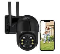 Telecamera di sicurezza, Telecamera IP da 3 MP for esterni, wireless, Wi-Fi, Speed Dome, monitoraggio automatico, PTZ, monitor di sorveglianza for la casa intelligente(NO SD Card)