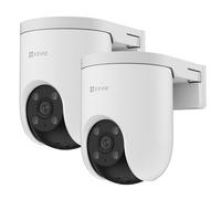Telecamera di sicurezza Wi-Fi per esterni EZVIZ H8c SE 2K doppia, rotante, bianca